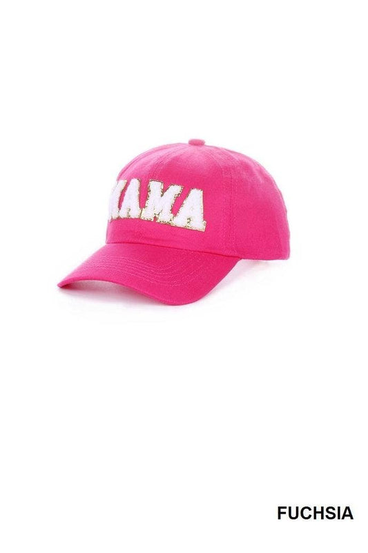 Mama Chenille Patch Baseball Cap Hat