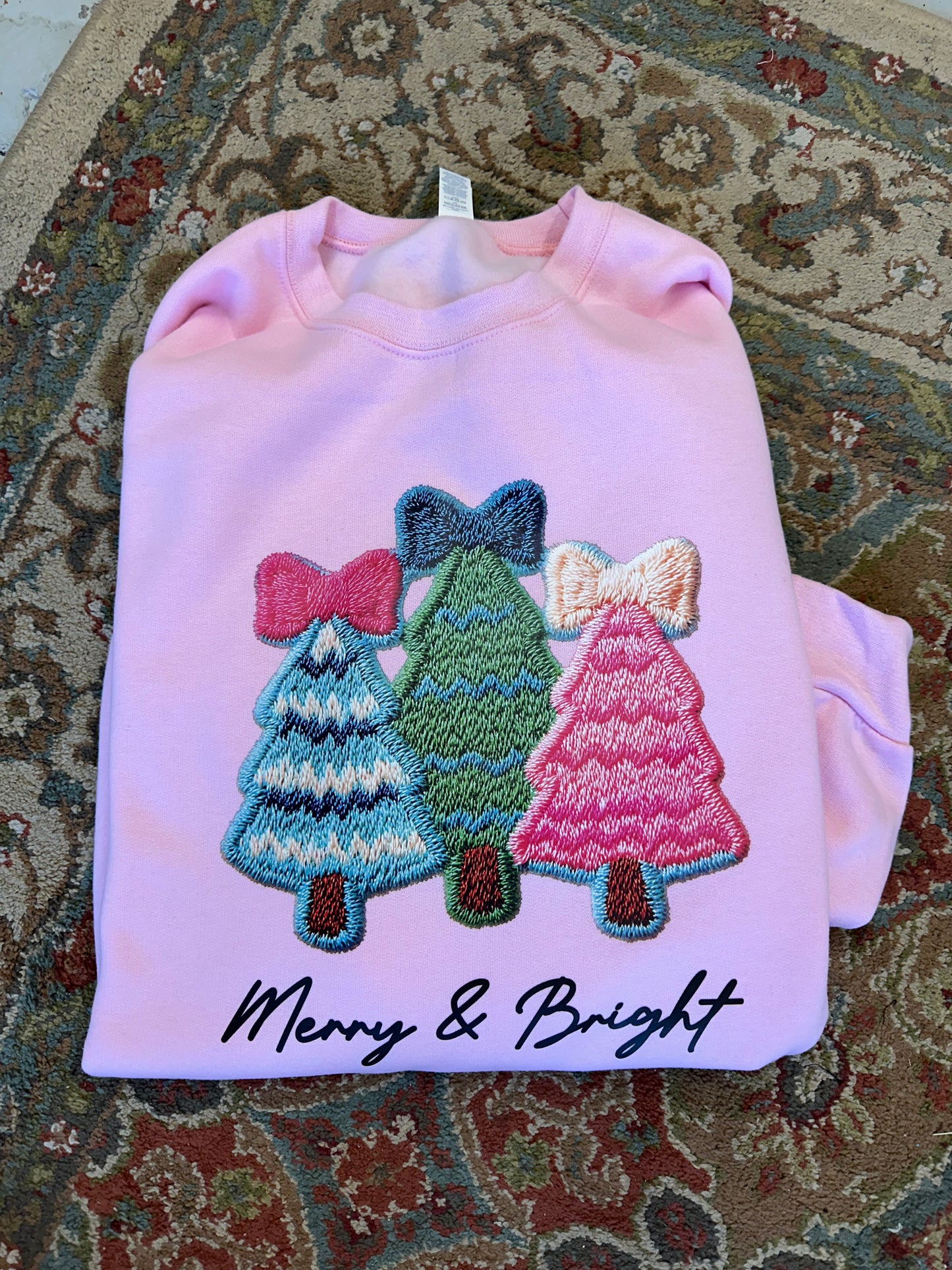 Merry & Bright Crewneck Sweatshirt