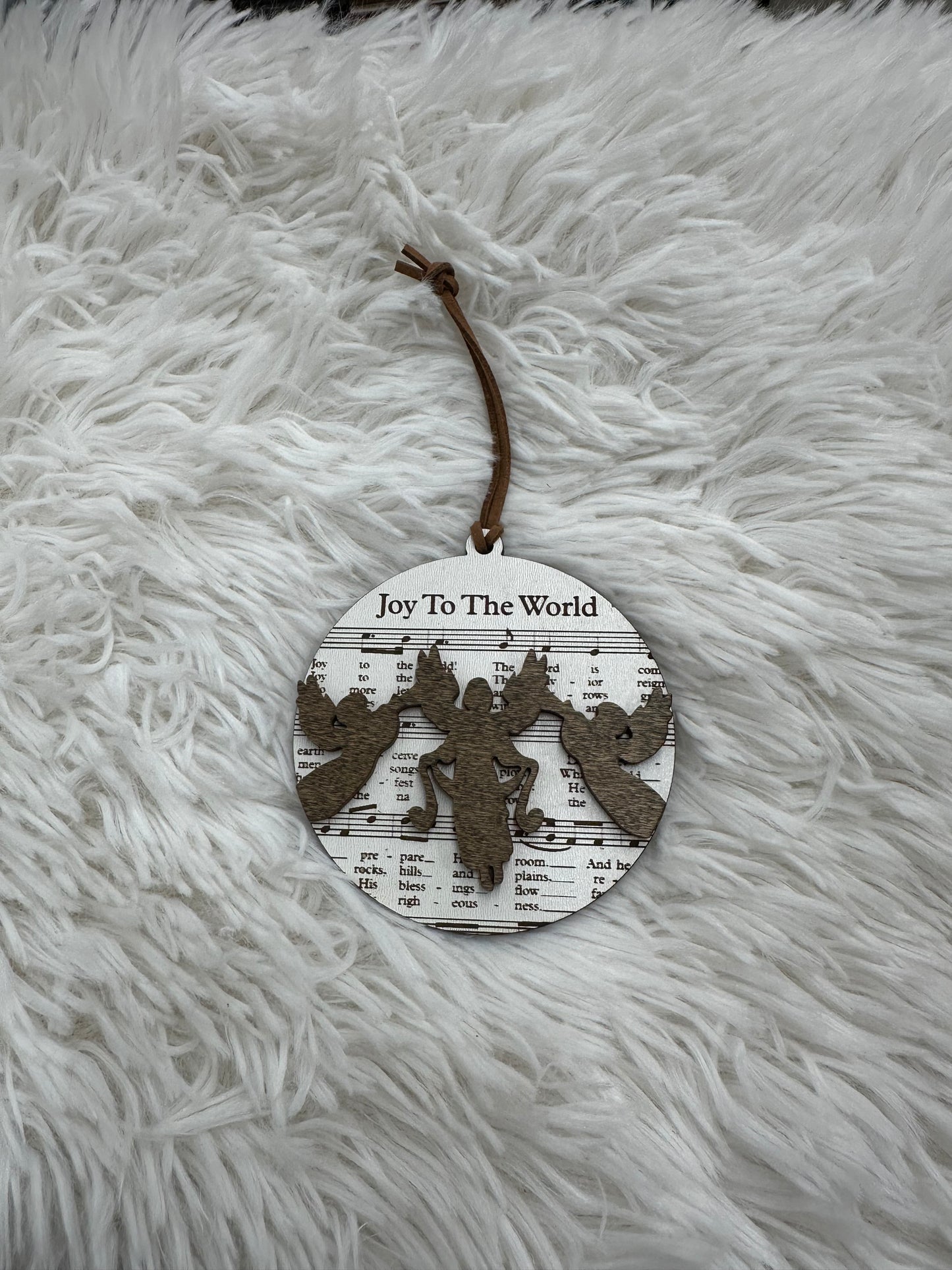 Joy to the World Christmas Ornament