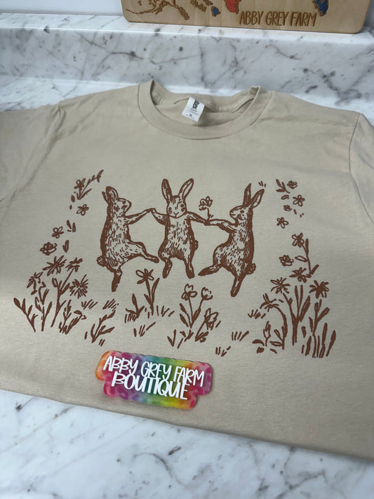 Three Bunnys Graphic Tee