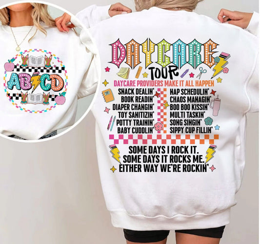 PRE-ORDER: Daycare Tour ..Comfort Colors - Garment-Dyed Heavyweight T-Shirt