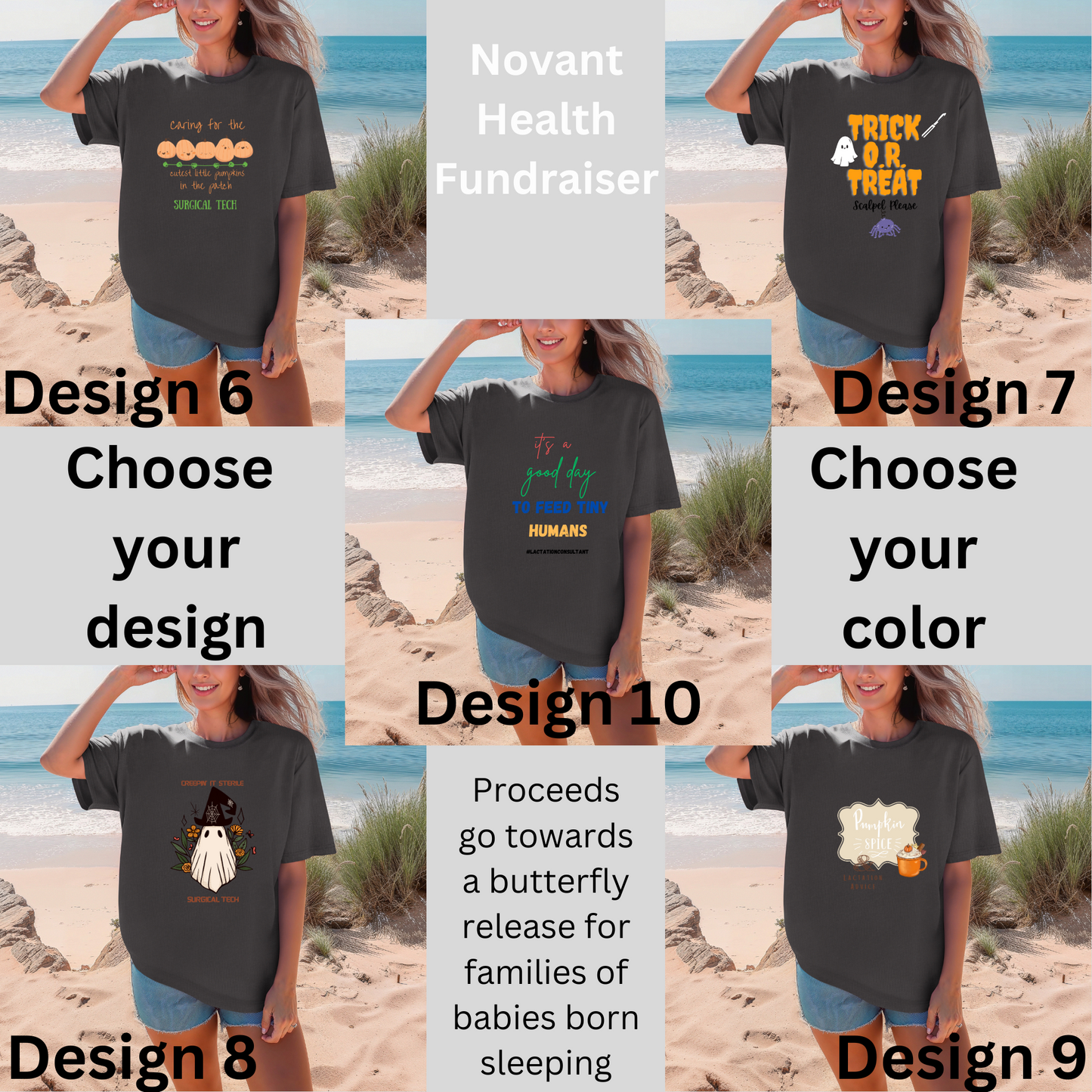 LONG Sleeve Tees- Fundraiser for Novant Health