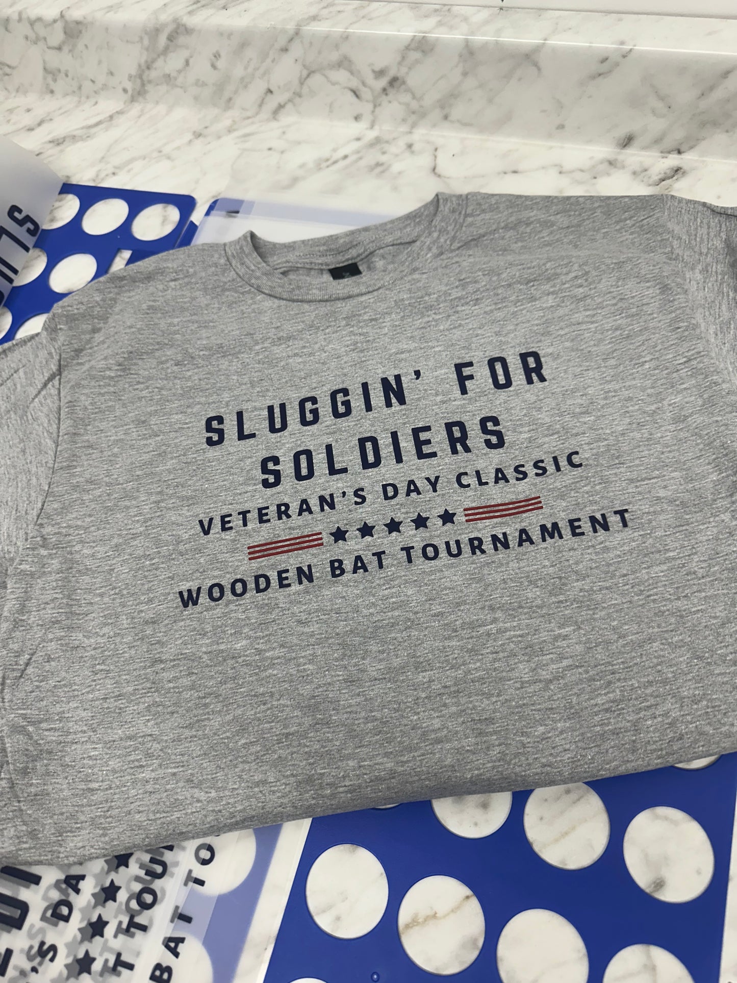 Sluggin’ For Soldiers Graphic Tee