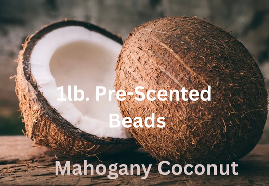 Mahogany Coconut- Scented Beads