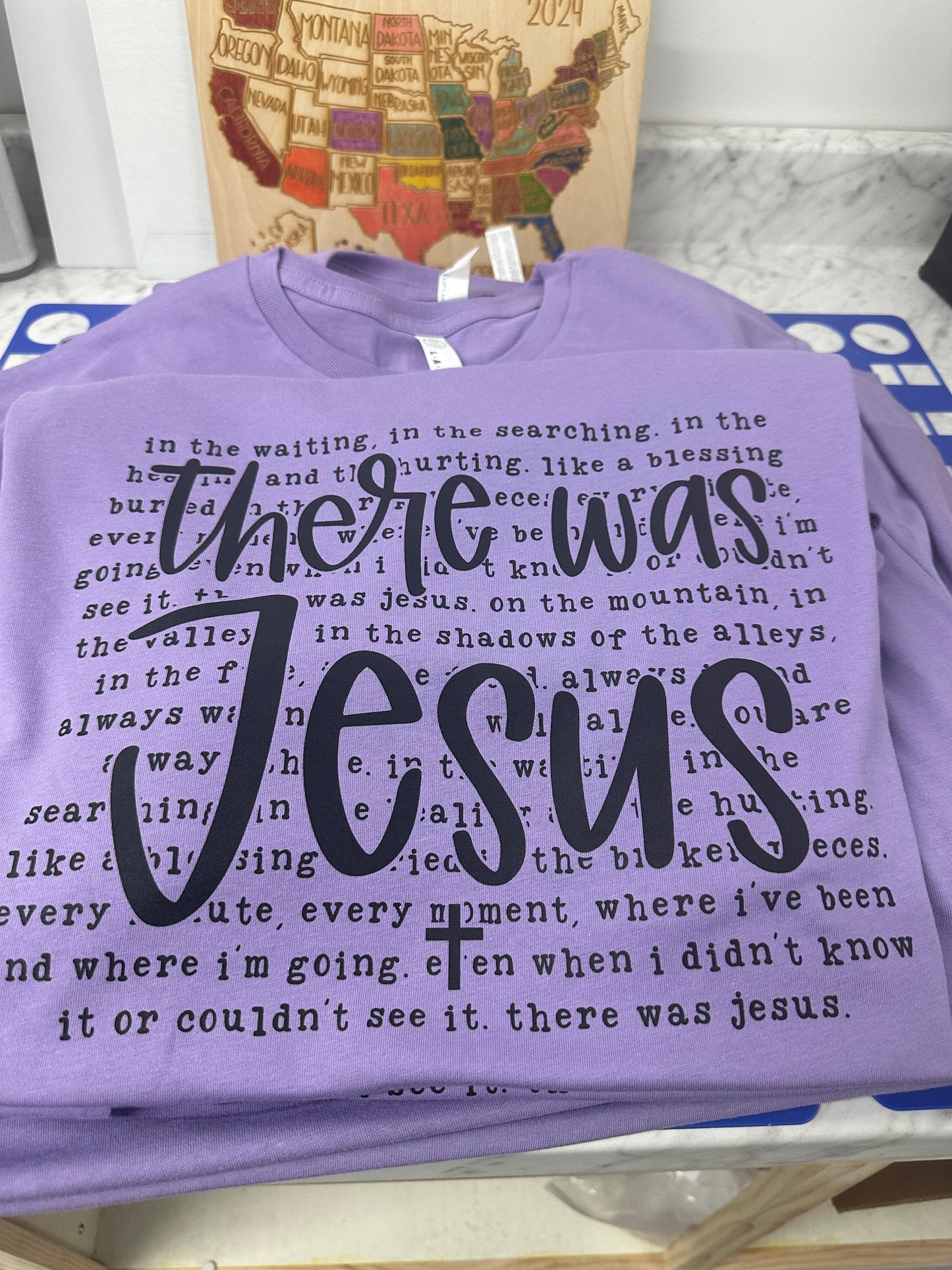 There was Jesus Graphic Tee