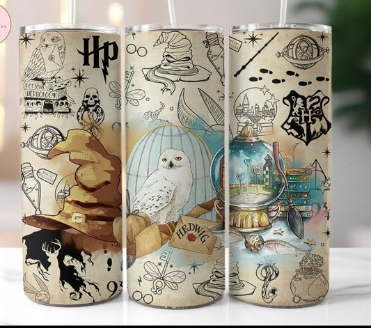20oz. Tumbler HP collage