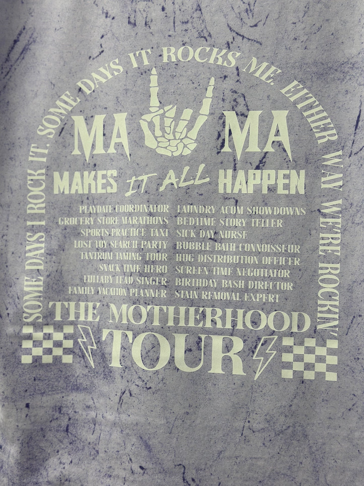 MAMA THE MOTHERHOOD TOUR…Comfort Colors - Colorblast Heavyweight T-Shirt