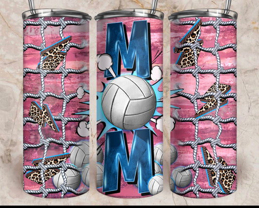 20oz. Tumbler Volleyball Mom 🏐