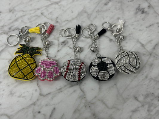 Rhinestone Keychains