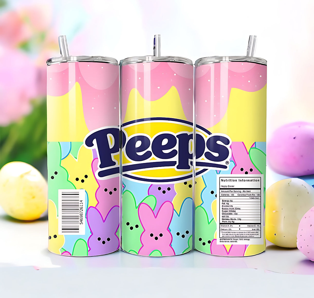 20oz. Tumbler Easter Peeps Package