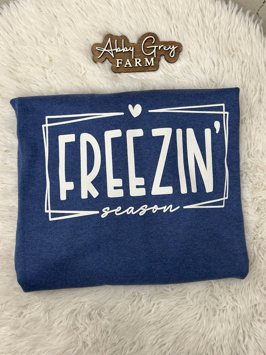 FREEZIN’ season Crewneck Sweatshirt