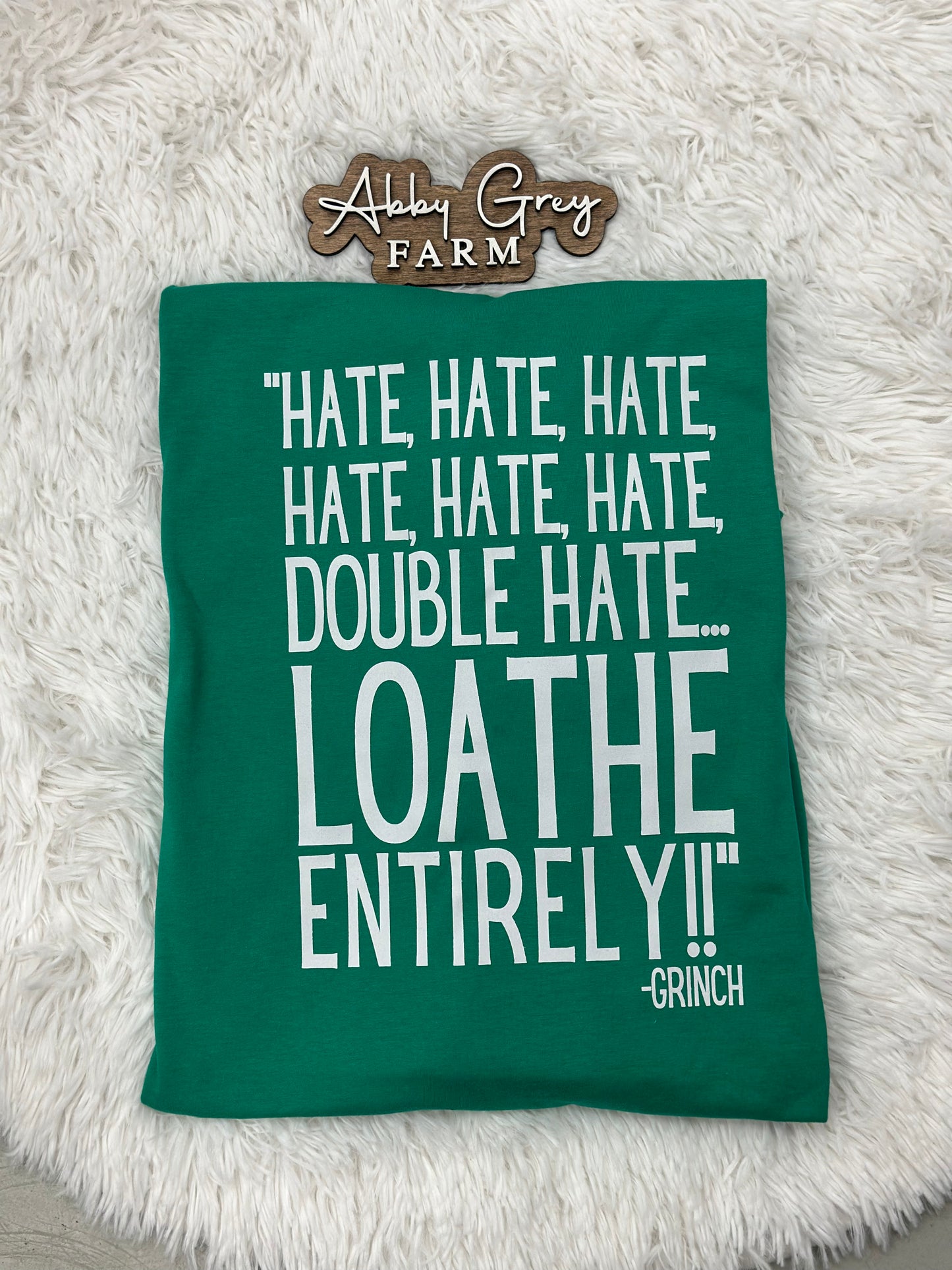 Hate Hate Loathe Entirely Graphic Tee