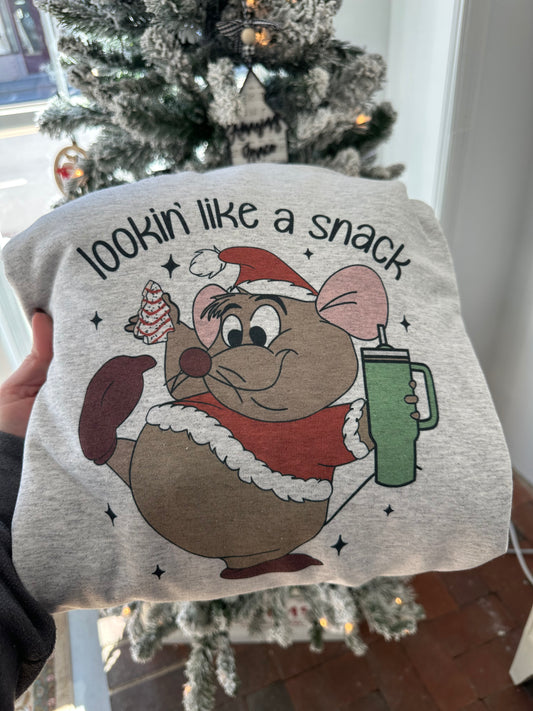 Lookin’ Like a Snack  CREWNECK Sweatshirt
