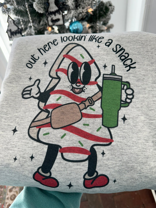 Cake- Lookin’ Like a Snack Crewneck Sweatshirt