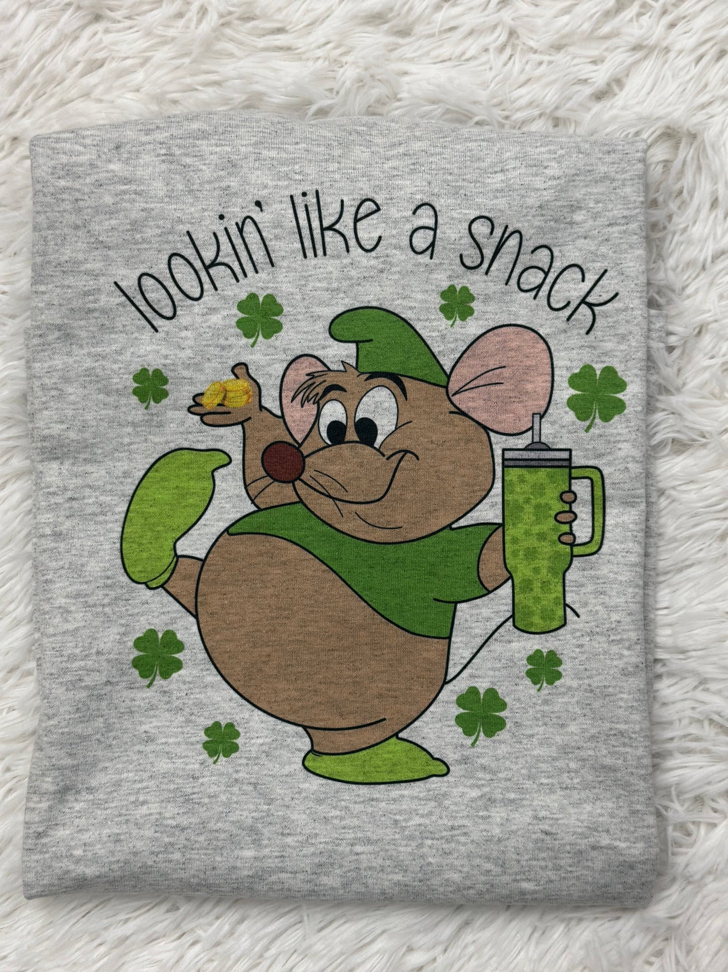 lookin like a snack St Patricks Day Graphic Tee