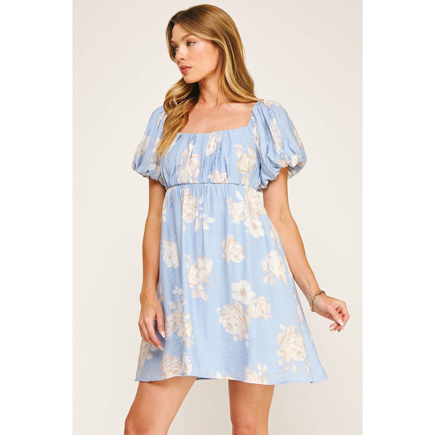 BABY BLUE SWEET MIDORI GARDEN DRESS
