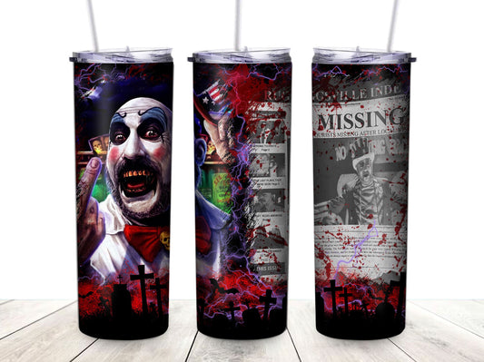 20oz. Tumbler Horror Movie