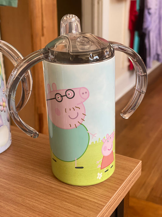 12 Oz. Sippy Cup Pig