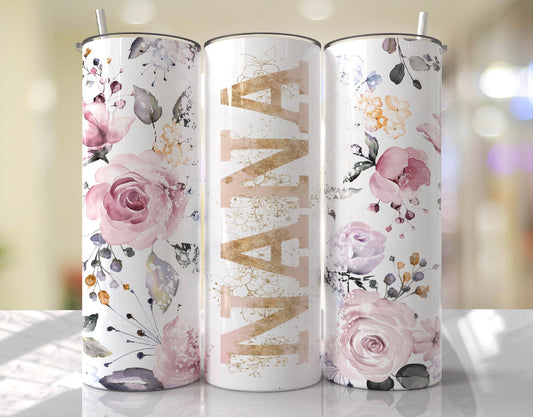 20oz. Tumbler Nana Pastel Floral