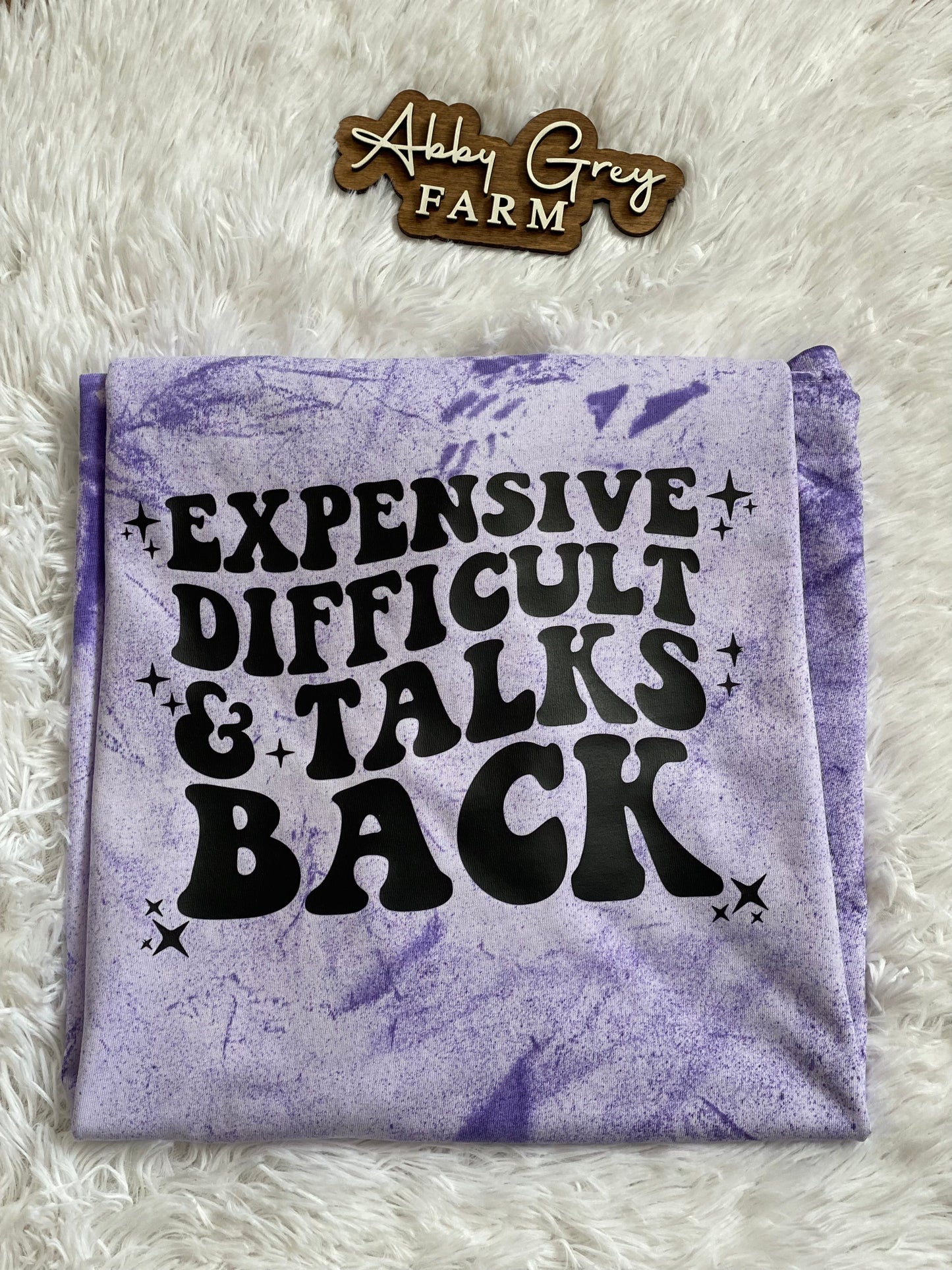 PRE- ORDER: Expensive Difficult & Talks Back…Comfort Colors - Colorblast Heavyweight T-Shirt