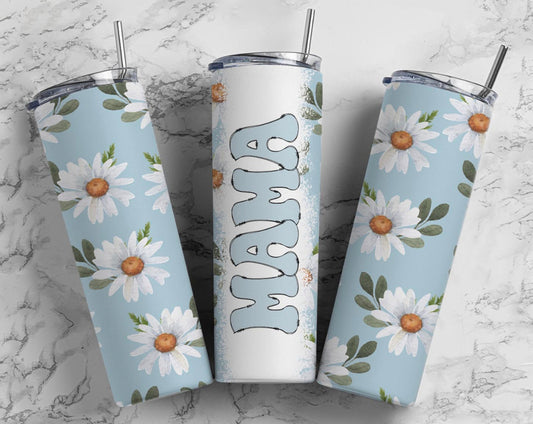 WS 20oz. Tumbler Mama Daisy design