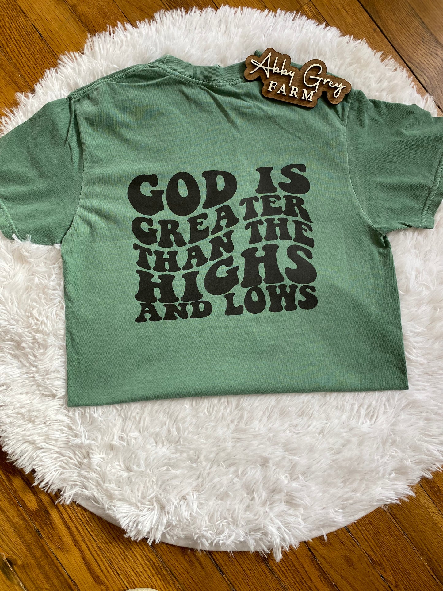 God is Greater than ..Comfort Colors - Garment-Dyed Heavyweight T-Shirt
