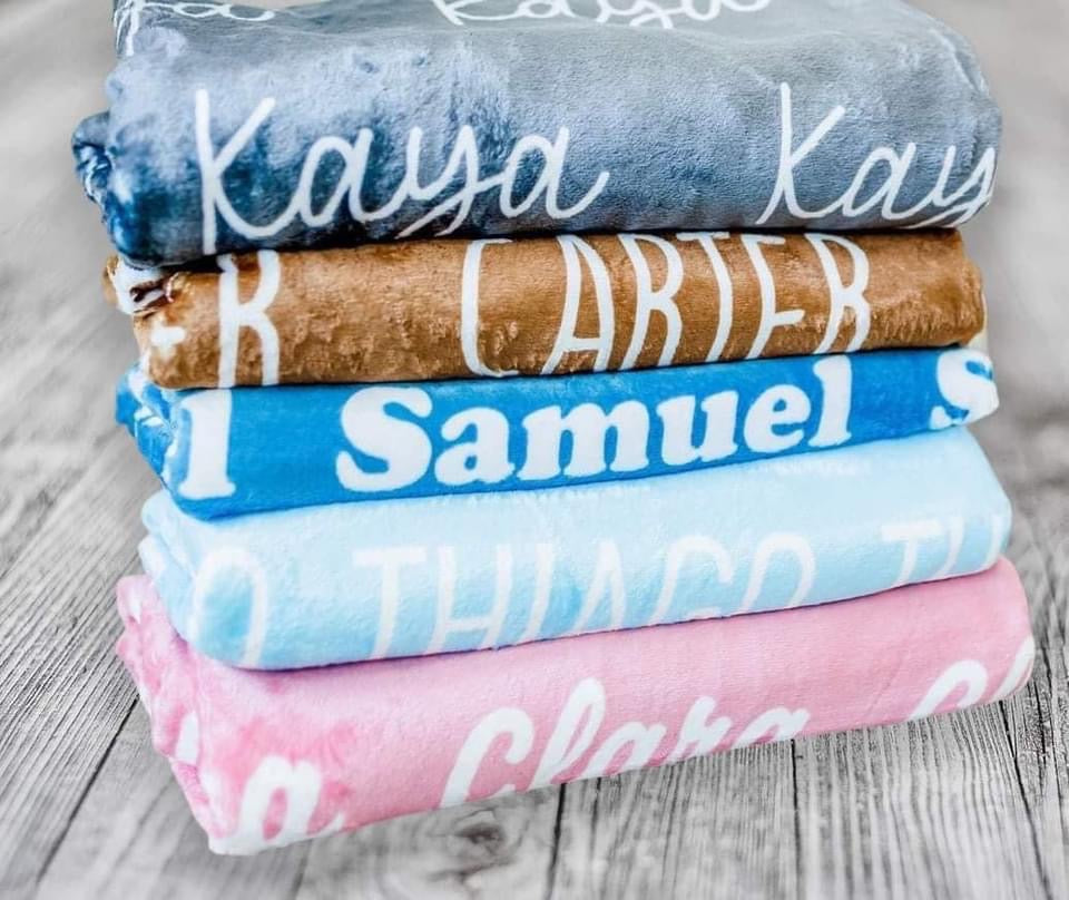 Fleece Personalized Blankets