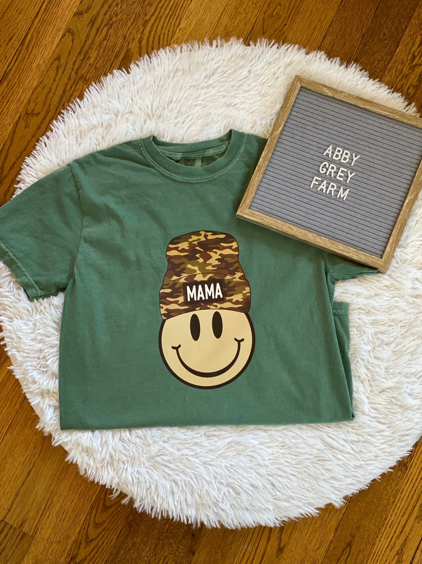 Camo Mama… Comfort Colors - Garment-Dyed Heavyweight T-Shirt