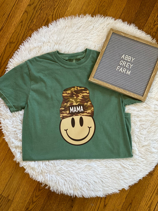 Camo Mama… Comfort Colors - Garment-Dyed Heavyweight T-Shirt