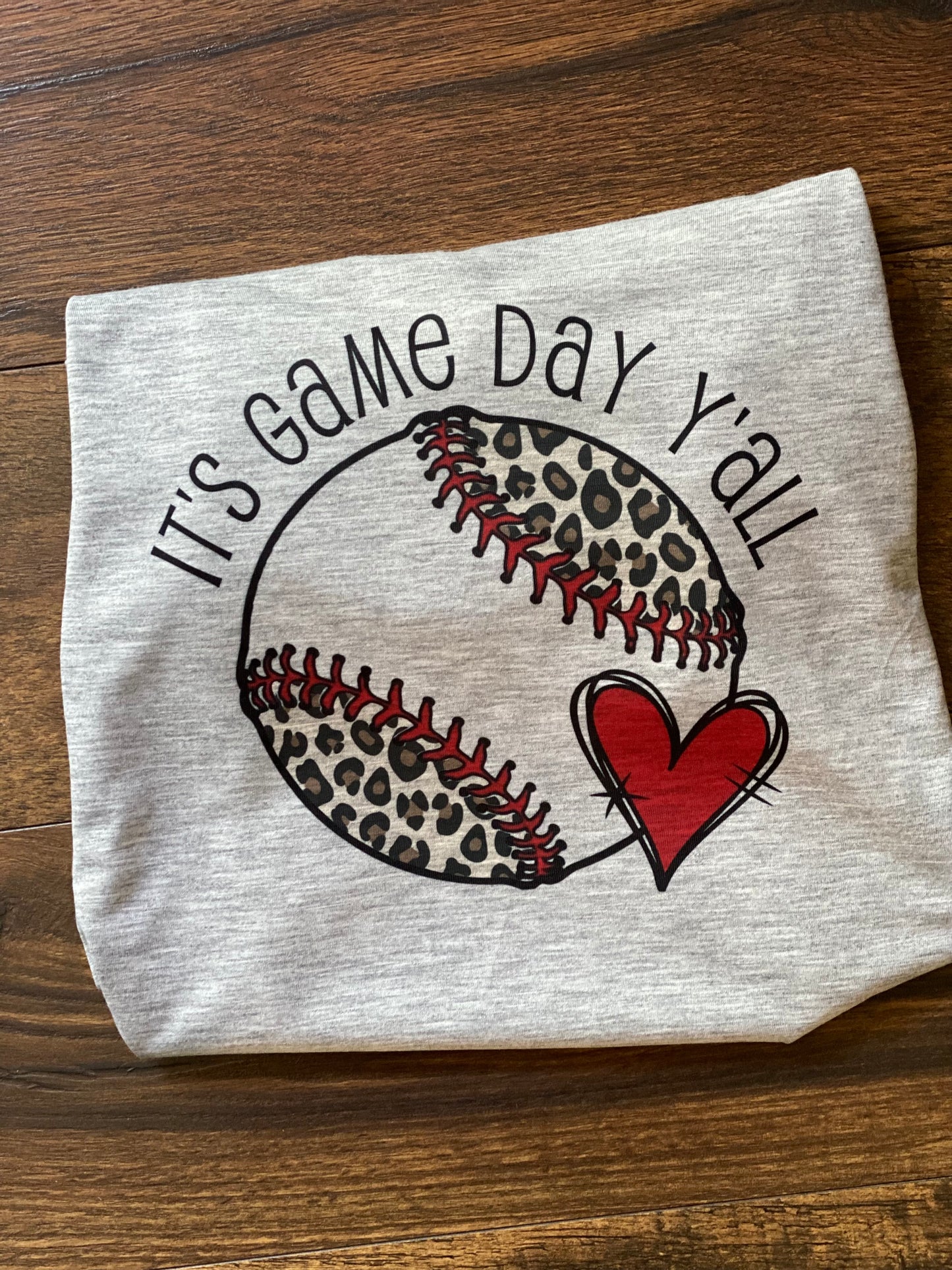Baseball Tee- It’s Game Time Y’all