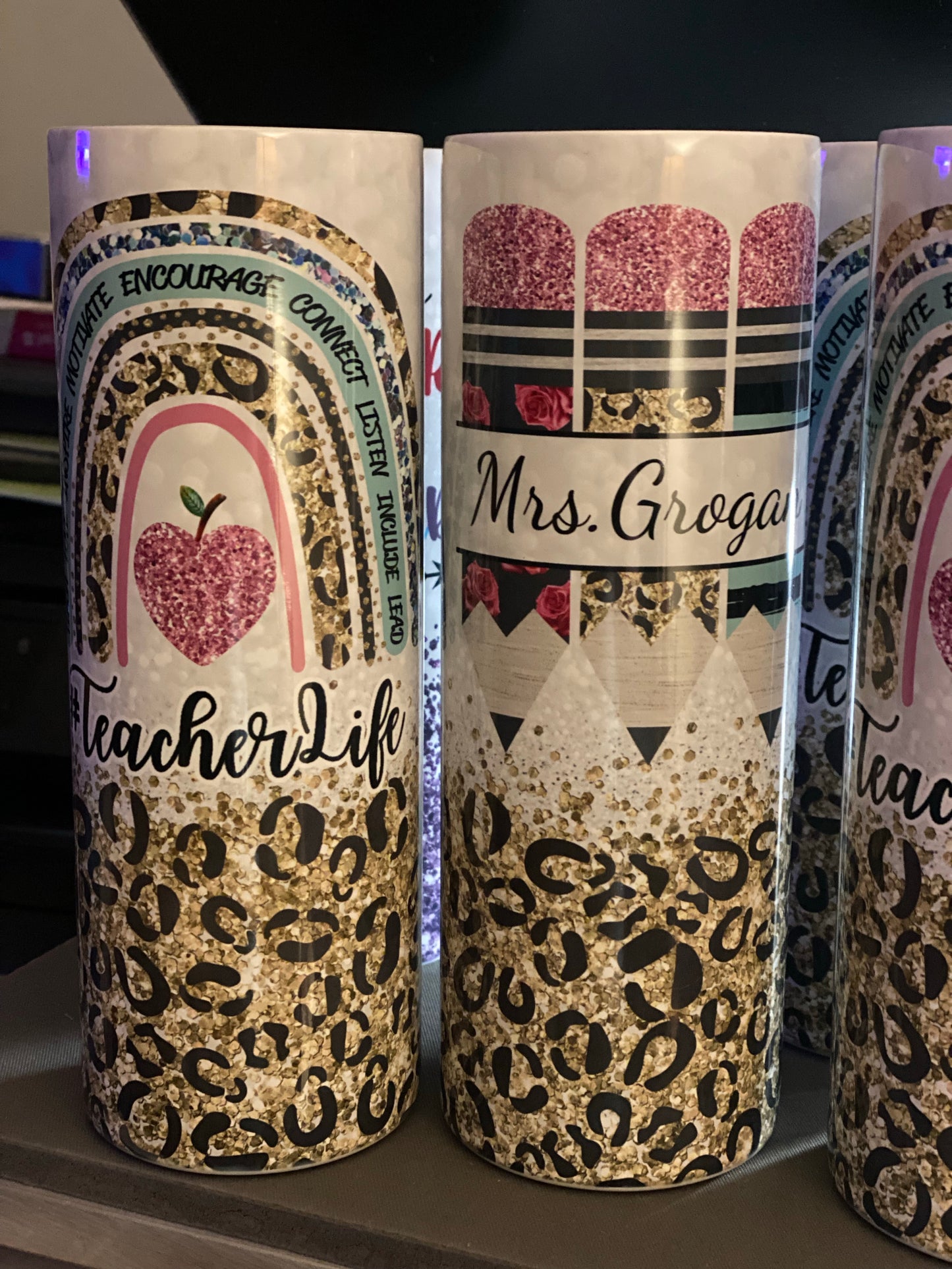 20oz. Tumbler TeacherLife Design