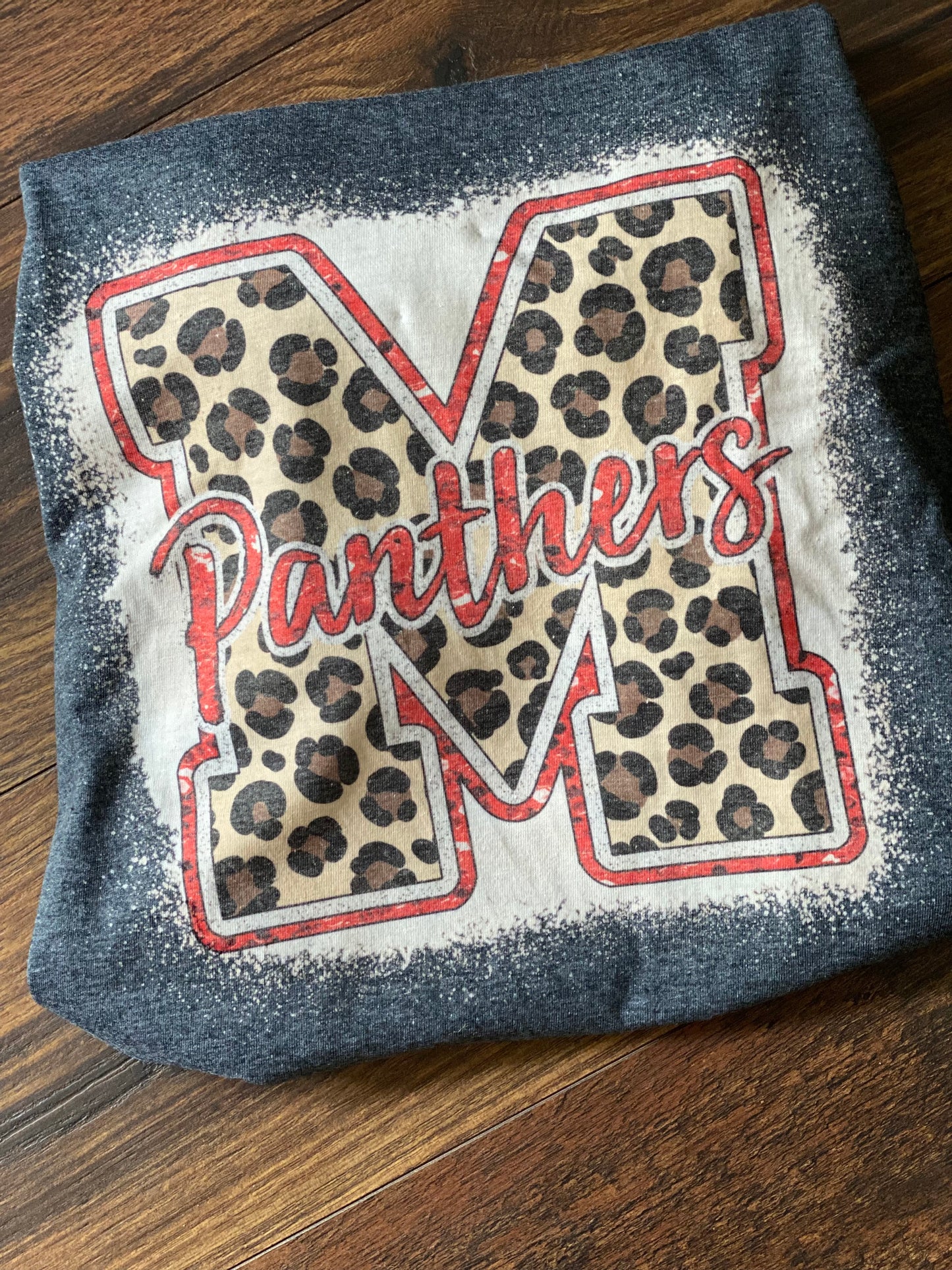 Bleached Tee Morehead Panther’s