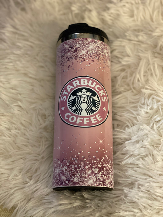 14oz. Pink Coffee Tumbler
