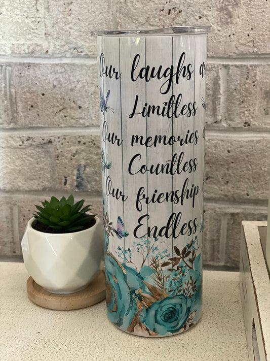 WS 20oz. Tumbler Friendship is Endless