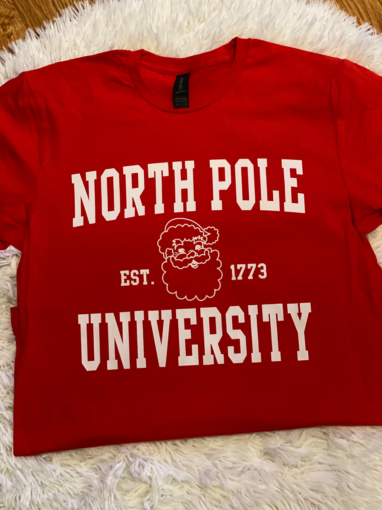 North Pole University Graphic Tee