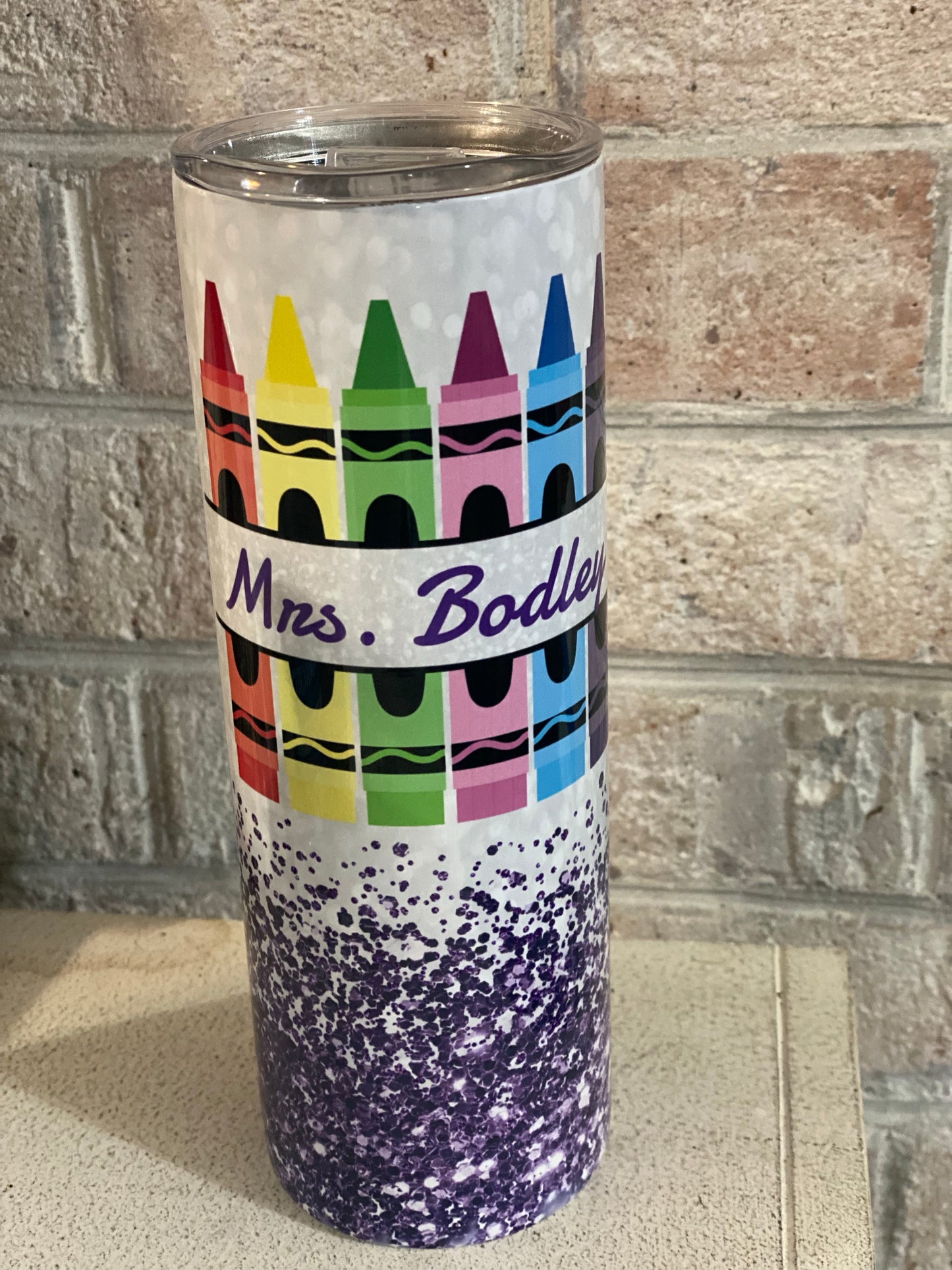 20oz. Tumbler Teacher Big Heart