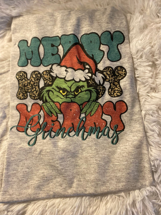 Merry Merry Merry Grinchmas Graphic Tee