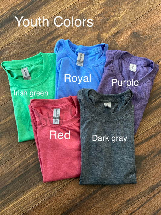 Custom Bleached Tee Youth
