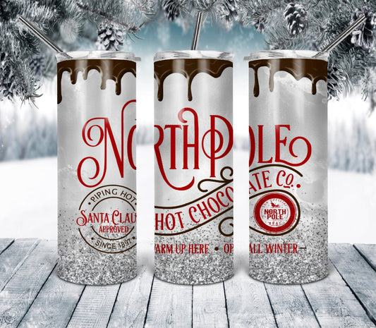 20oz. Tumbler Hot Chocolate Design