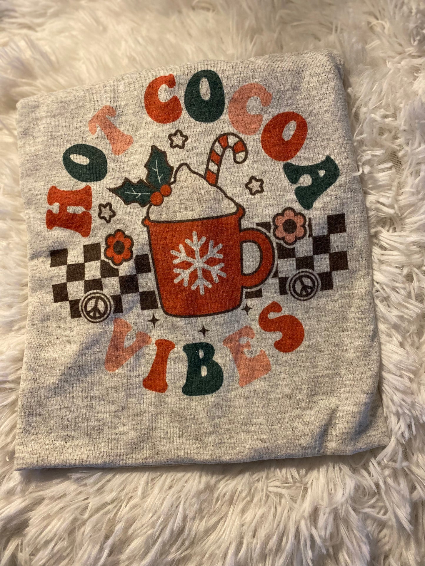 Hot Cocoa Vibes Graphic Tee