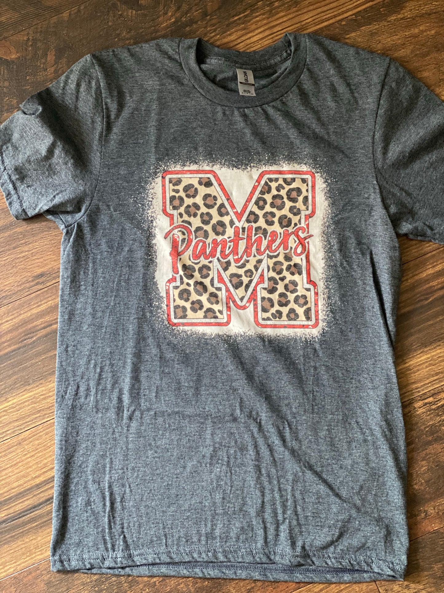 Bleached Tee Morehead Panther’s