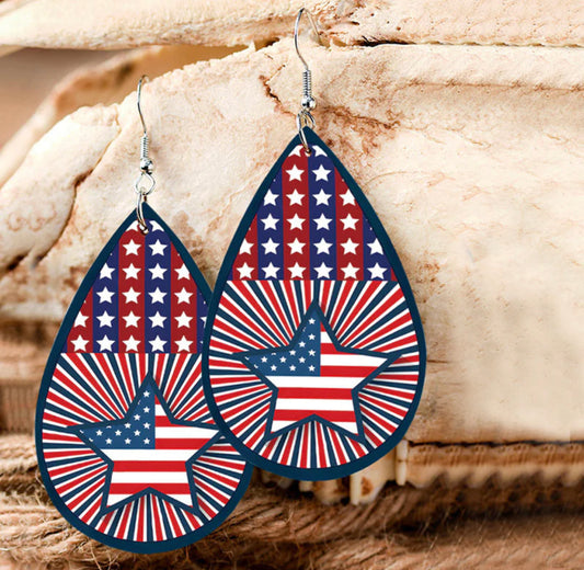 4th of July Earrings