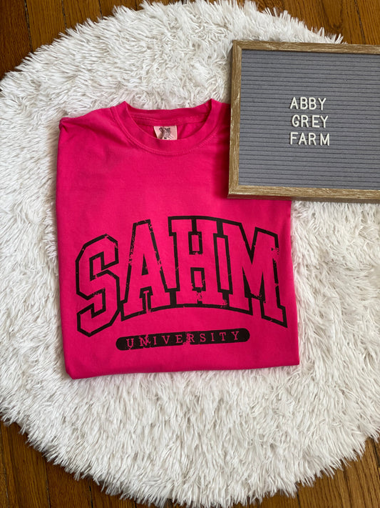 SAHM University… Comfort Colors - Garment-Dyed Heavyweight T-Shirt